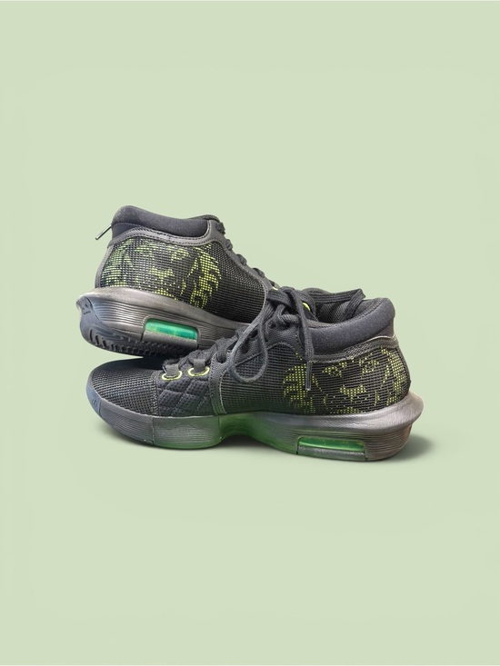 Nike Shoes - Nike LeBron Witness 8
Black Volt White Women Basketball
Shoe